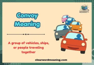 Convoy Meaning