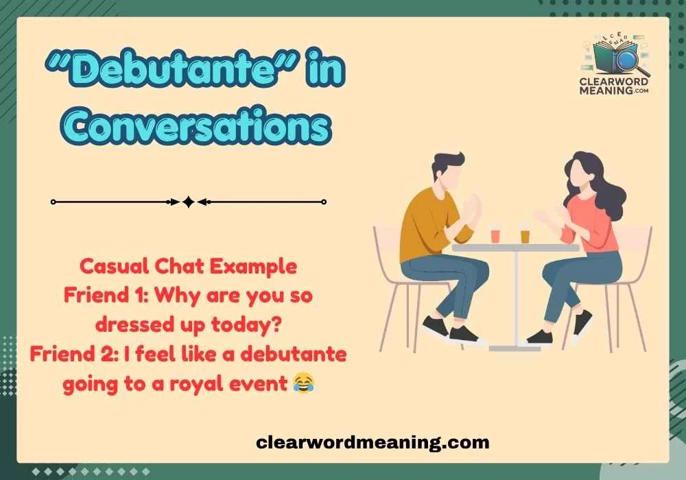 “Debutante” in Conversations