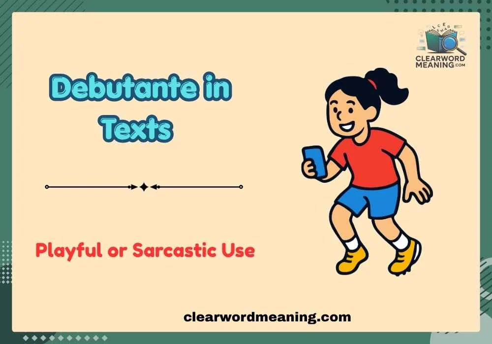 Debutante” in Texts 