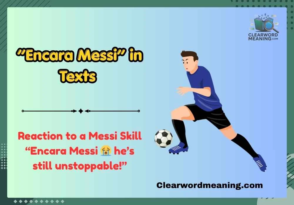 “Encara Messi” in Texts 