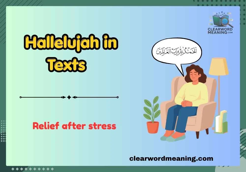  Hallelujah in Texts 