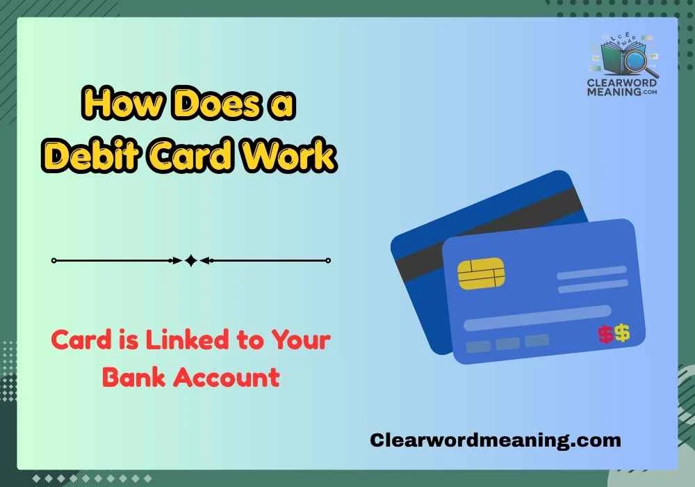 How Does a Debit Card Work