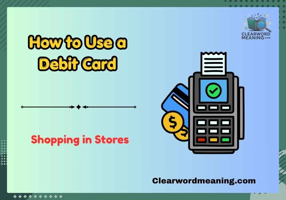 How to Use a Debit Card