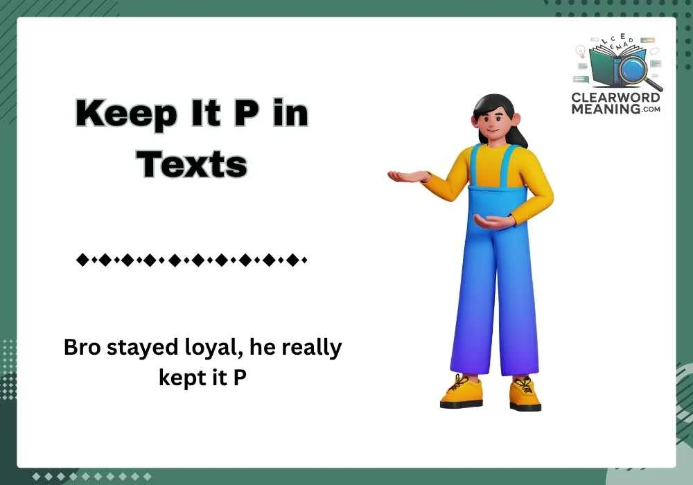 Keep It P in Texts
