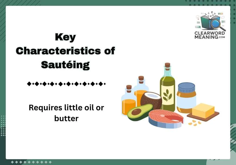 Key Characteristics of Sautéing
