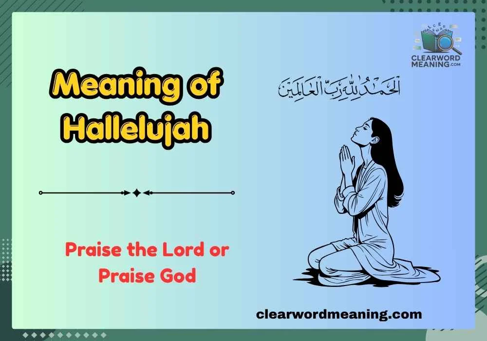 Meaning of Hallelujah