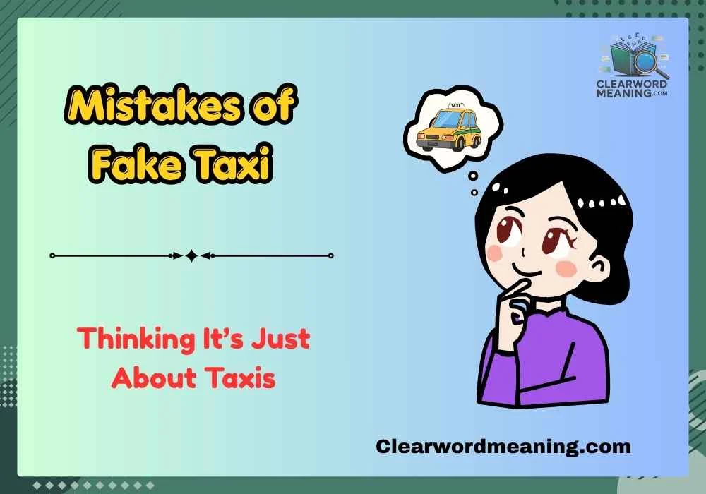 Mistakes of Fake Taxi