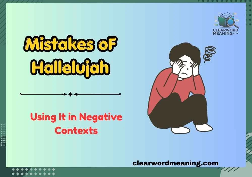 Mistakes oF Hallelujah