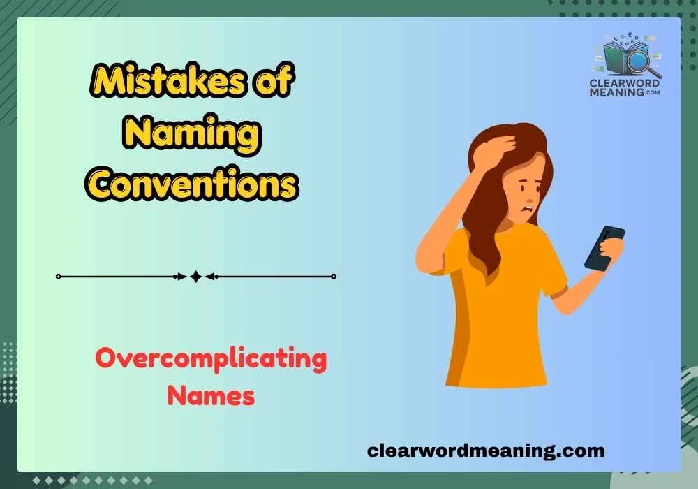 Mistakes of Naming Conventions