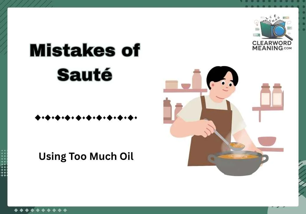 Mistakes of Sauté