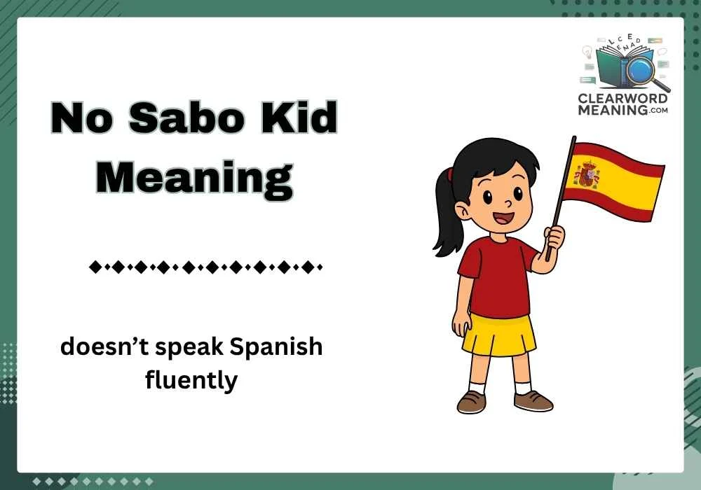 No Sabo Kid Meaning