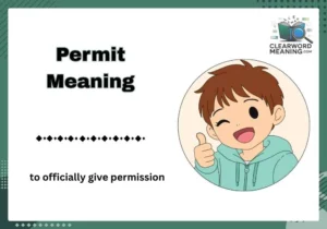 Permit Meaning