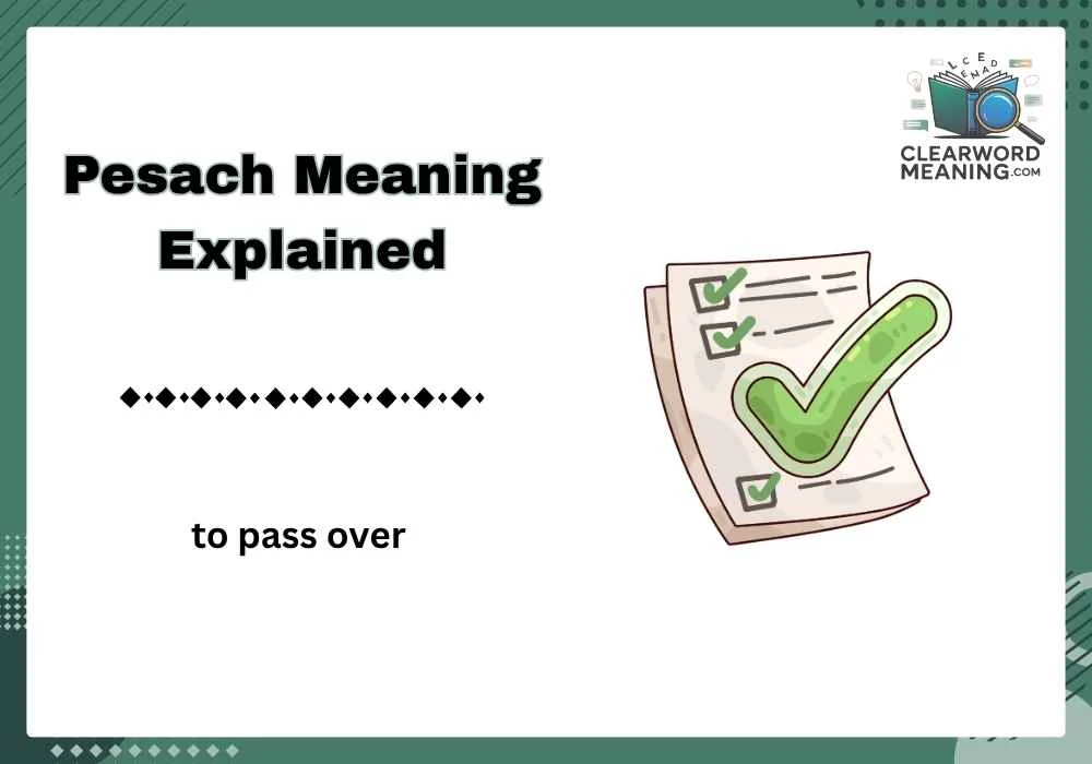 Pesach Meaning