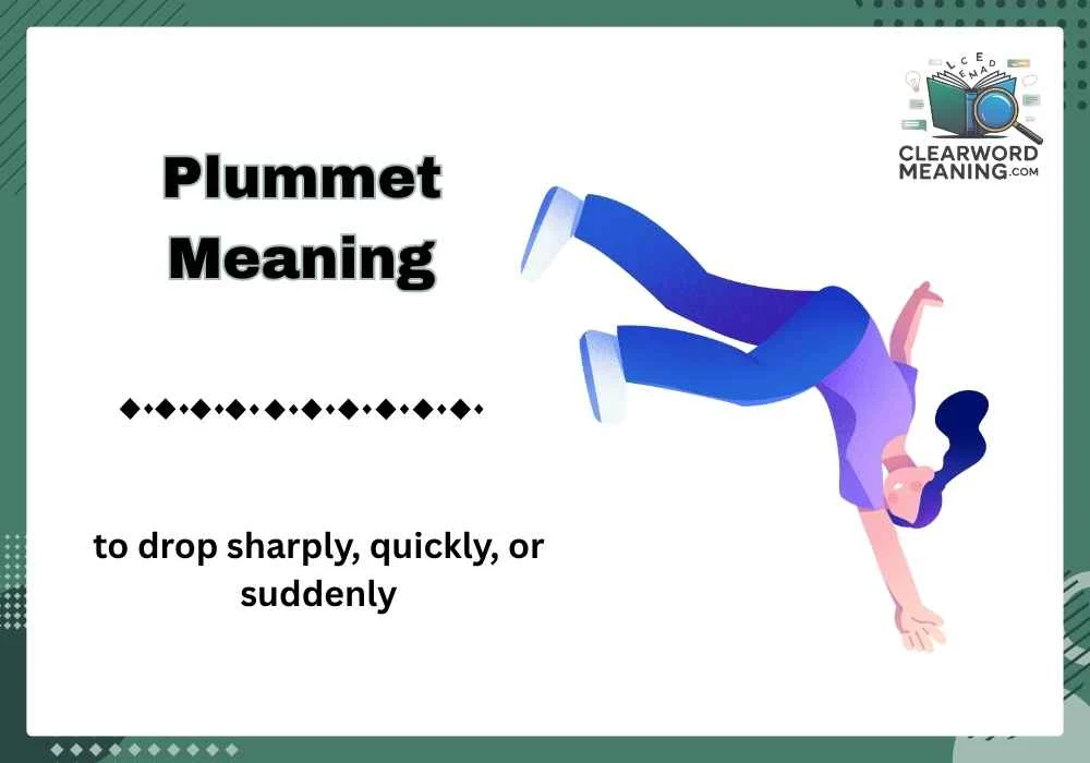 Plummet Meaning