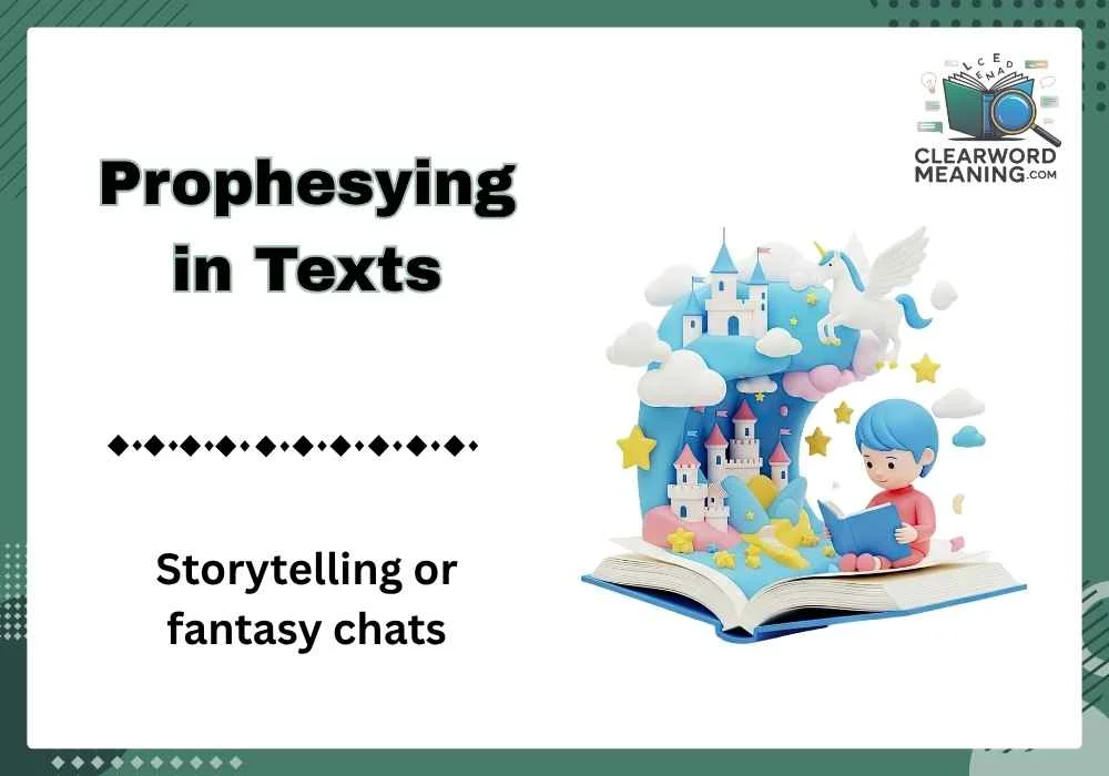 Prophesying in Texts