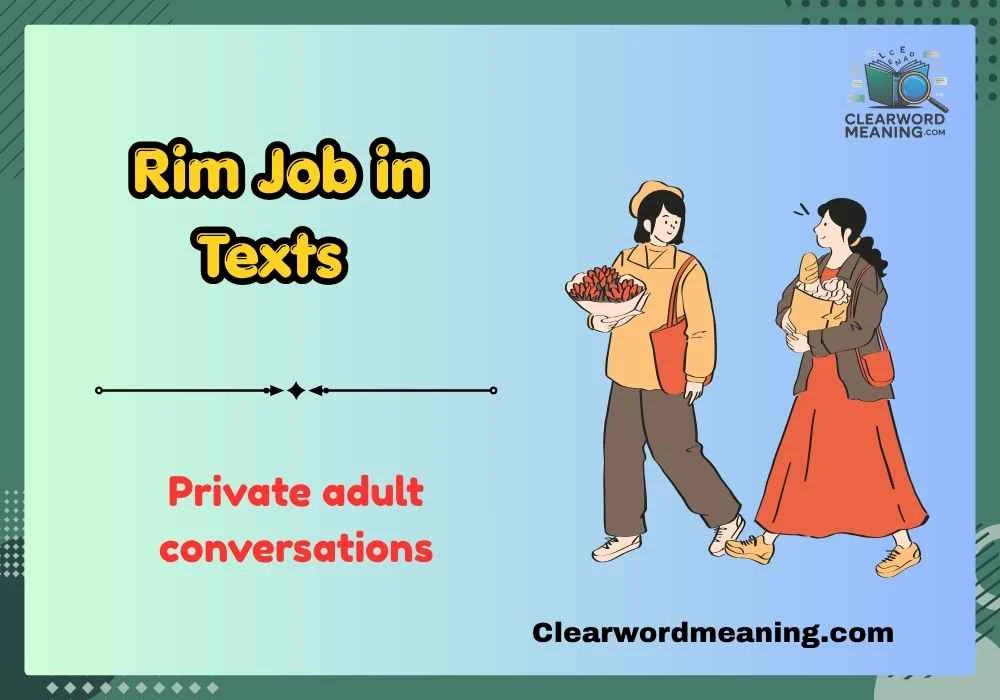 Rim Job in Texts
