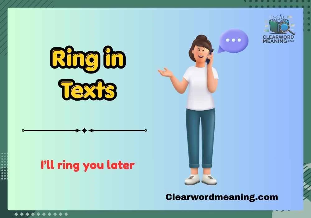 Ring in Texts