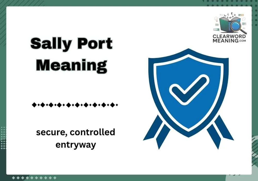 Sally Port Meaning
