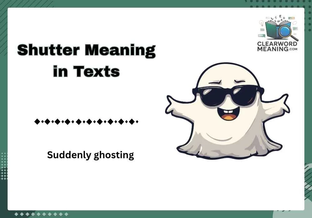 shutter meaning in texts