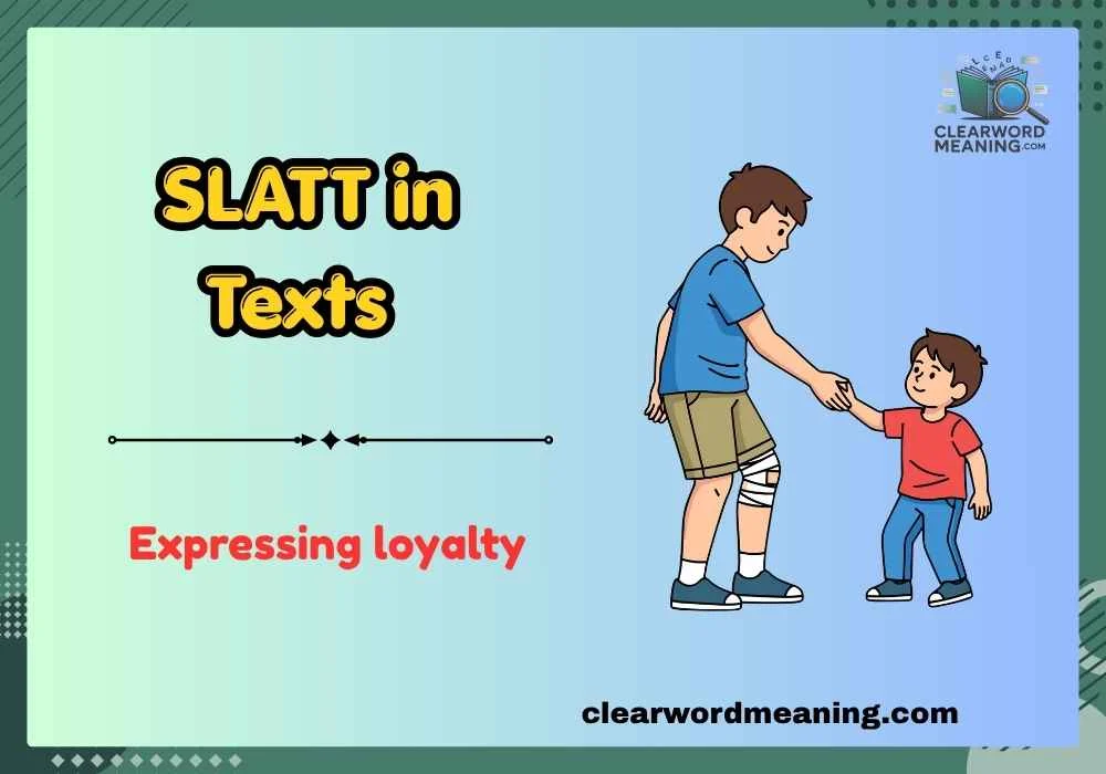 SLATT in Texts