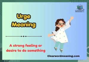 Urge Meaning