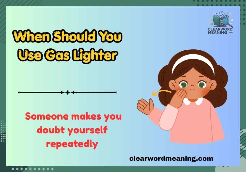 When Should You Use Gas Lighter