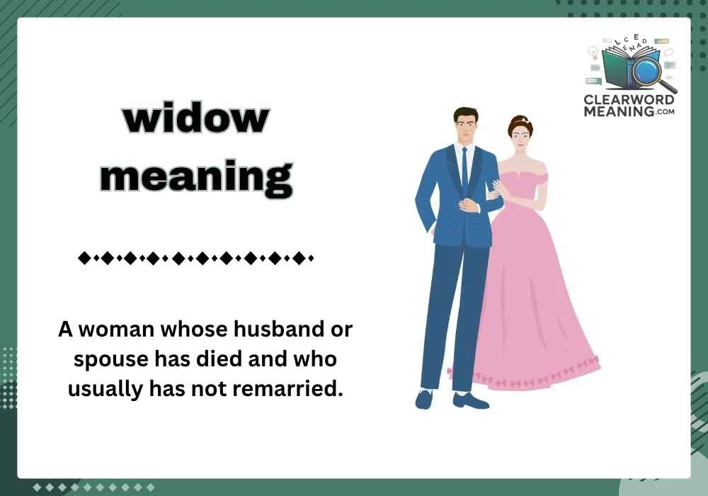 widow meaning