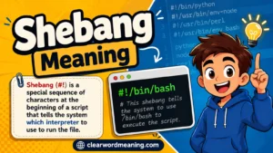 Shebang Meaning